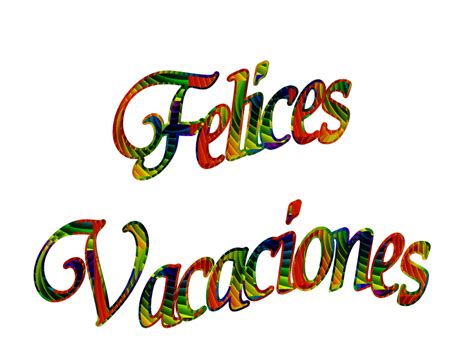 gif de felices vacaciones